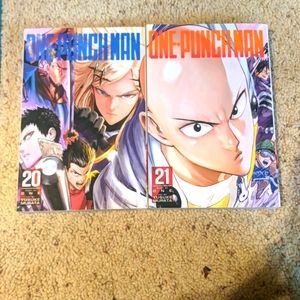 One punch man manga volumes 20&21